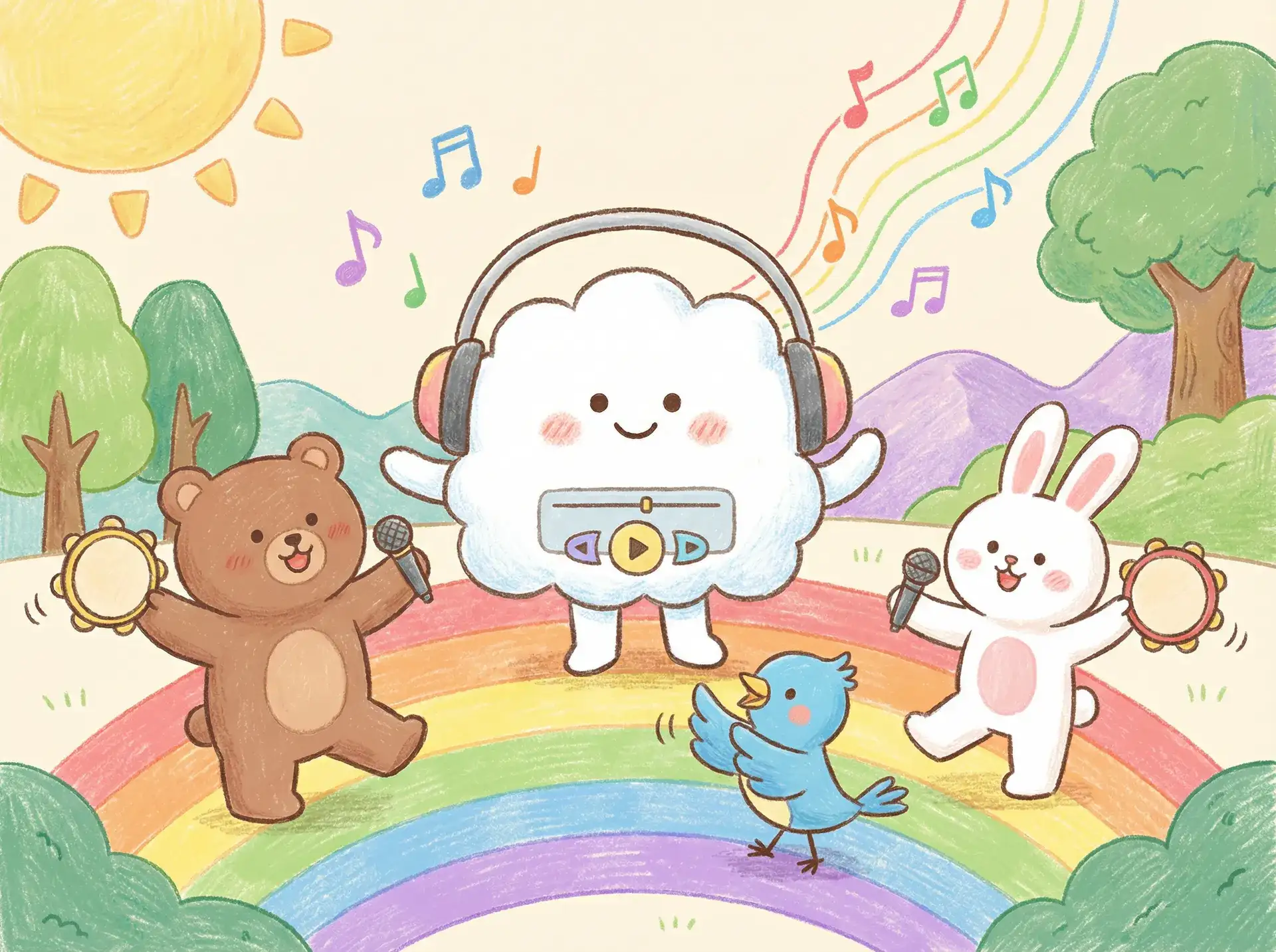 小朋友的音乐绘画 - 电影解放的潘多拉 艺术启蒙